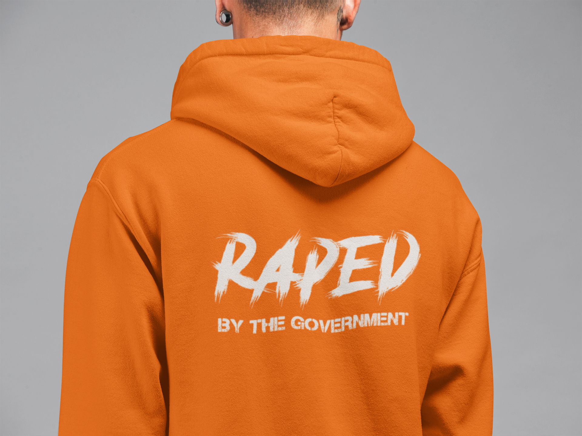 Raped By The Government Hoodie Herr