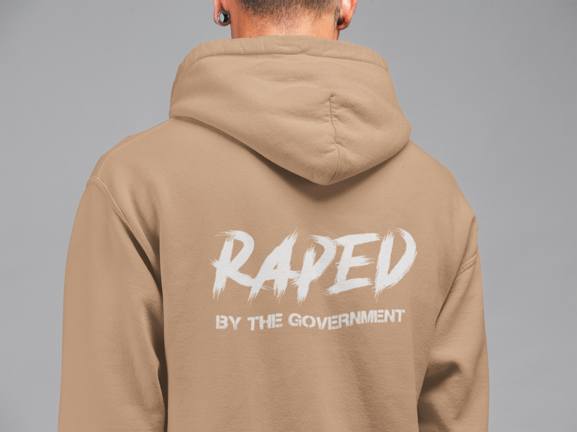 Raped By The Government Hoodie Men