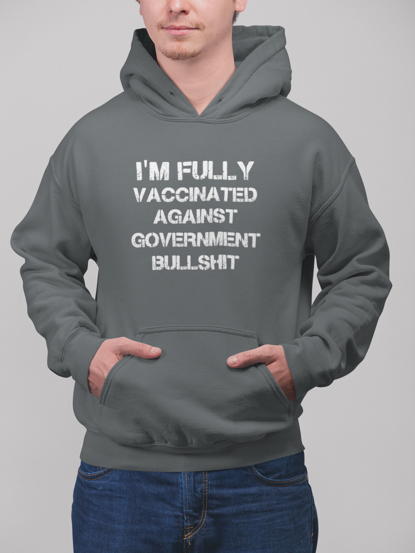 I'm Fully Vaccinated Hoodie Men