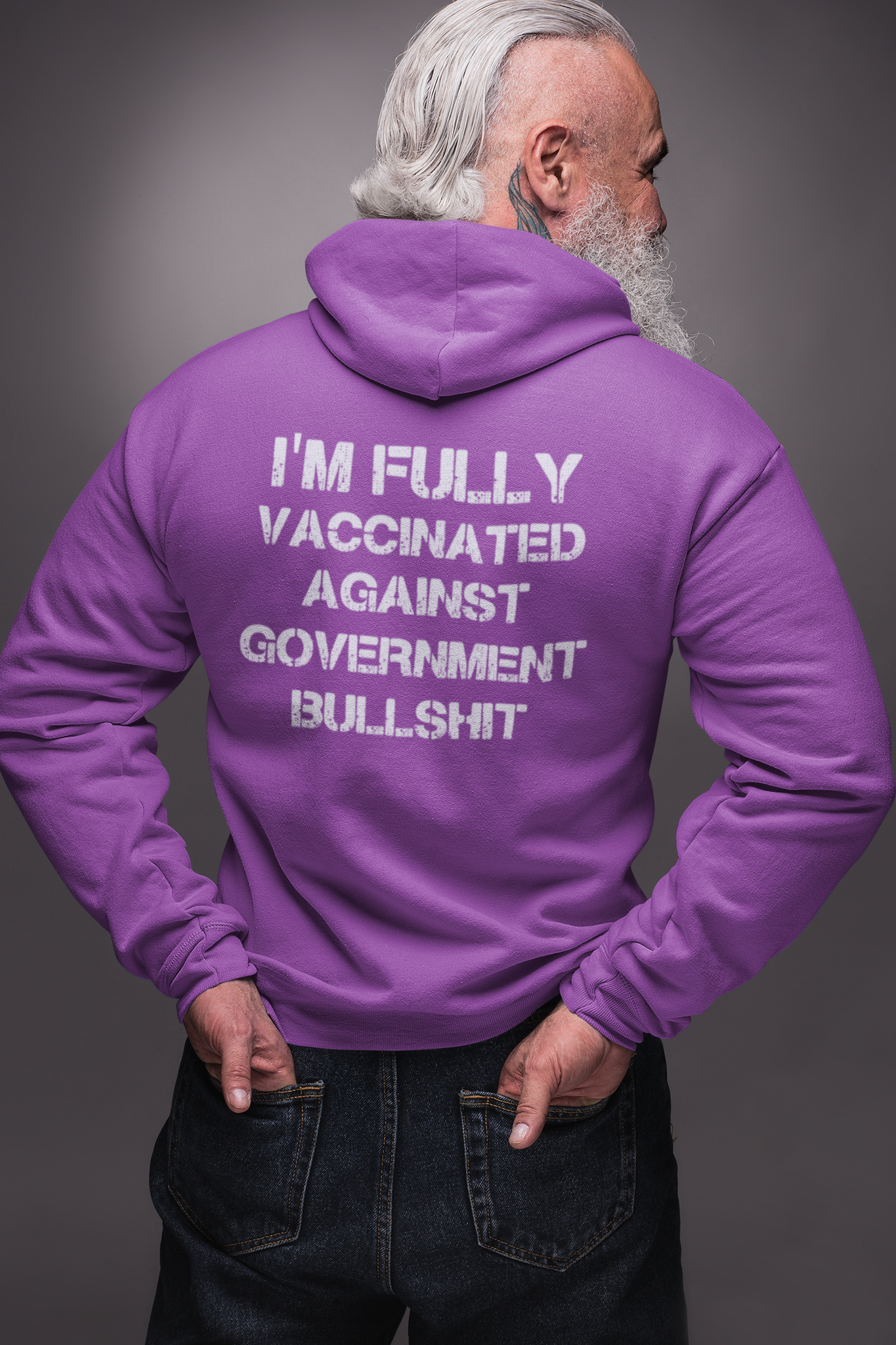 I'm Fully Vaccinated Hoodie Herr