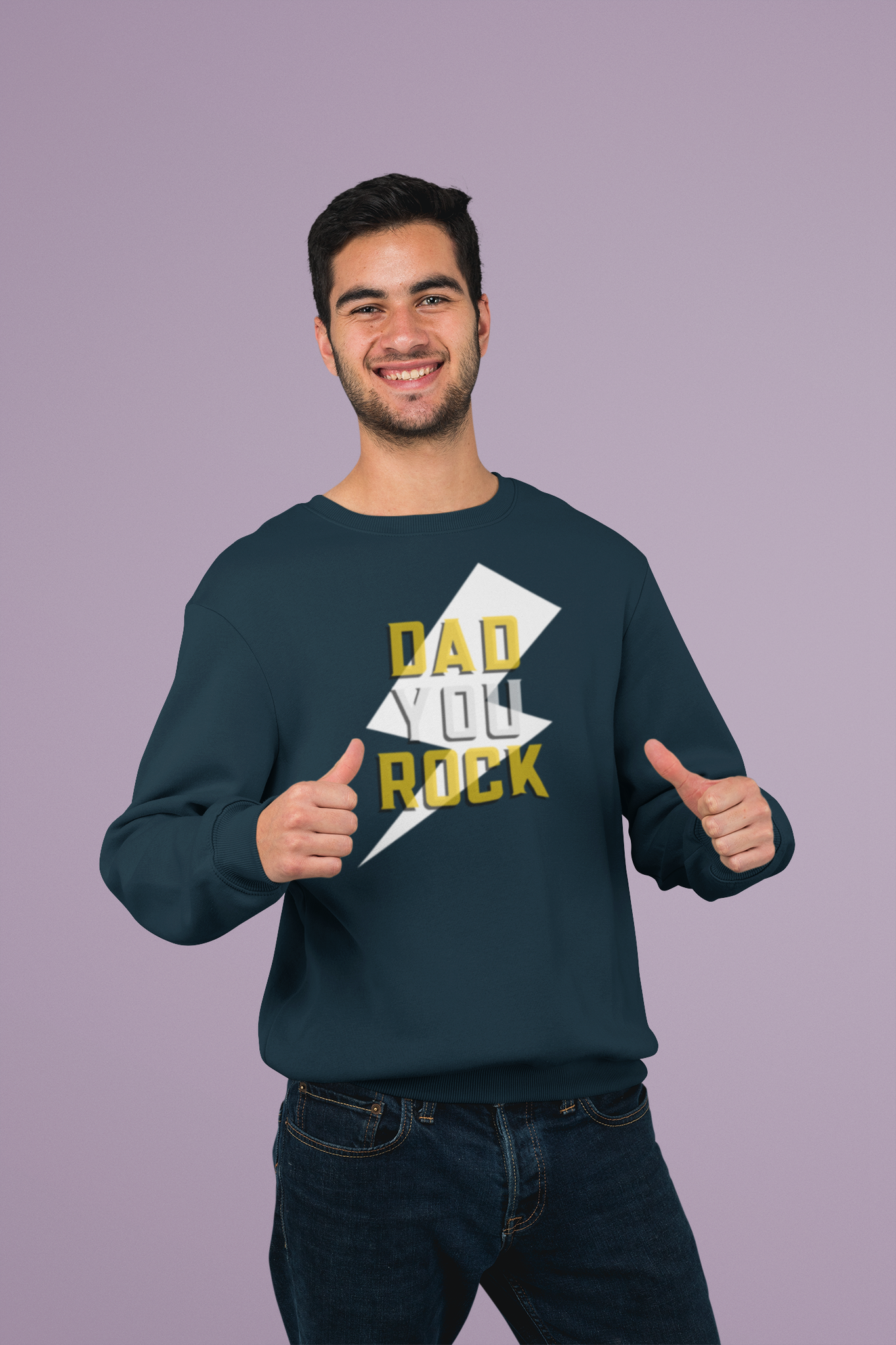Dad You Rock Sweatshirt Unisex