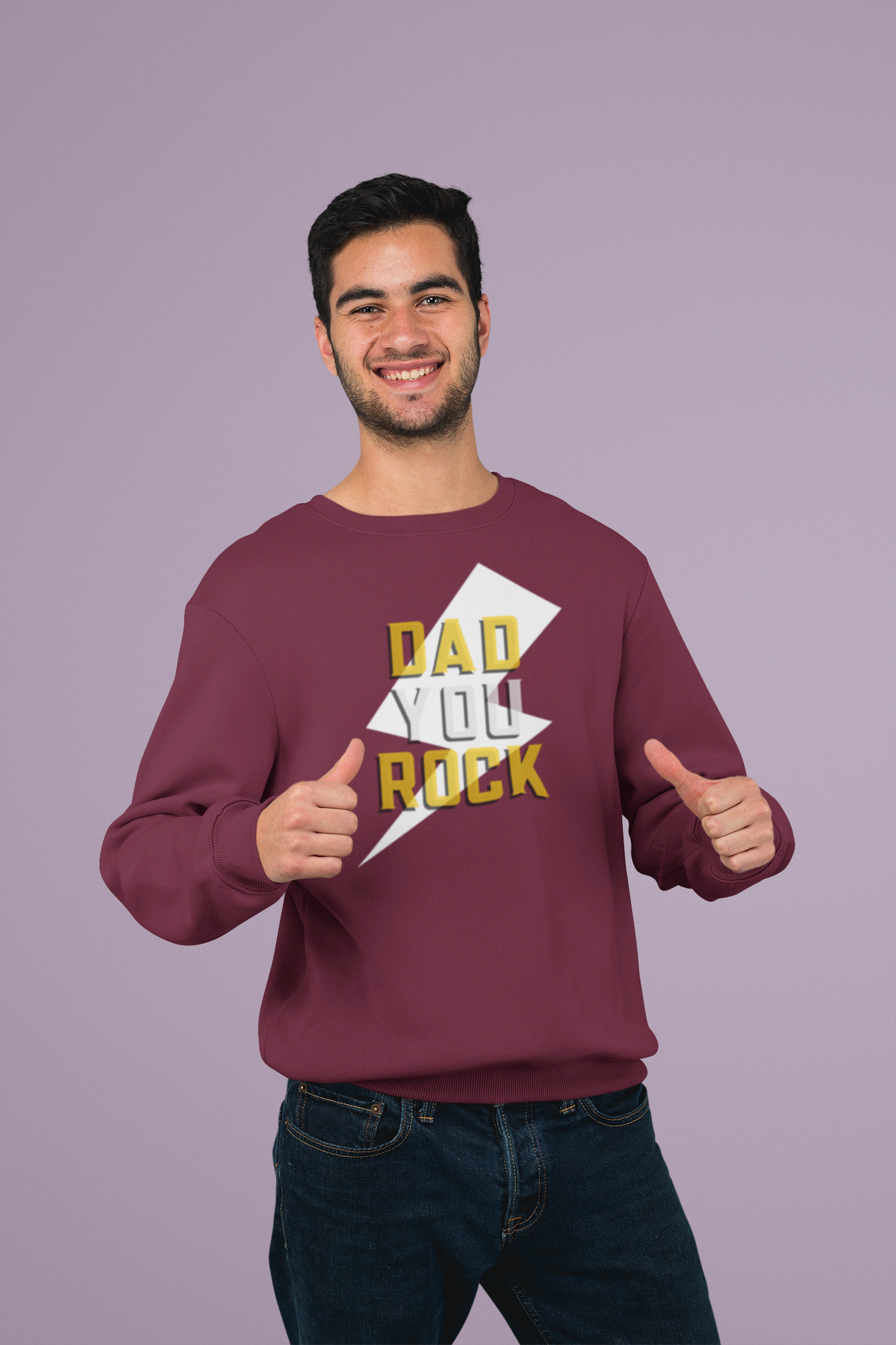 Dad You Rock Sweatshirt Unisex