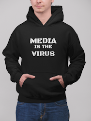 Media Is The Virus Hoodie Herr