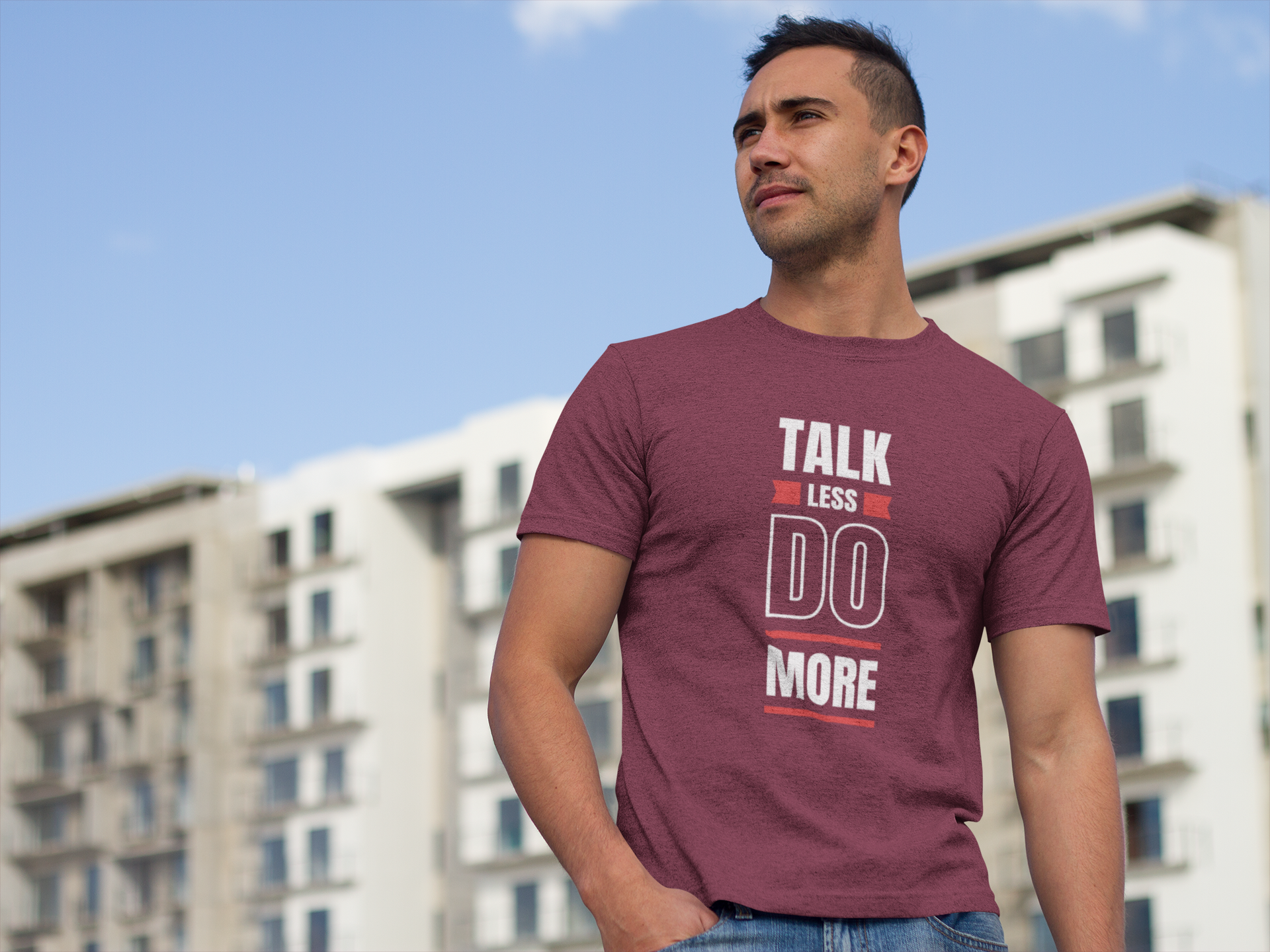 Talk Less Do More T-Shirt från Statements Clothing