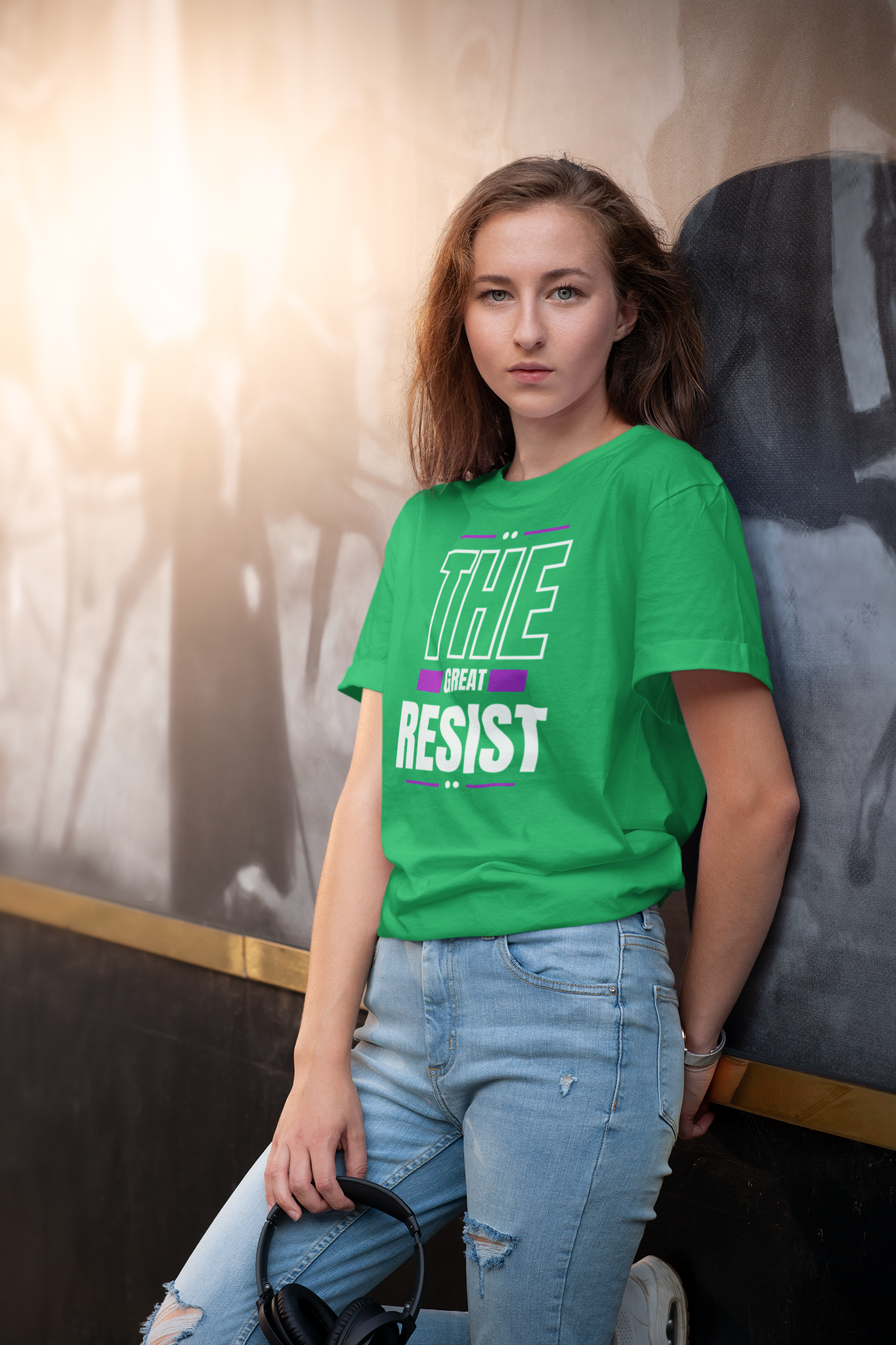 The Great Resist  T-Shirt  Dam