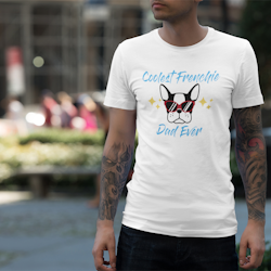 Coolest Frenchie Dad Ever T-Shirt Herr