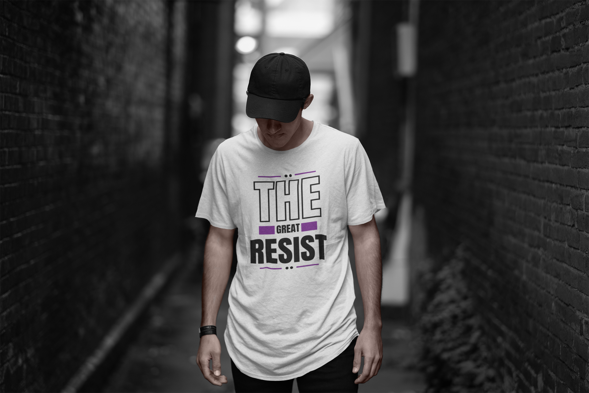 The Great Resist T-Shirt Män/Herr