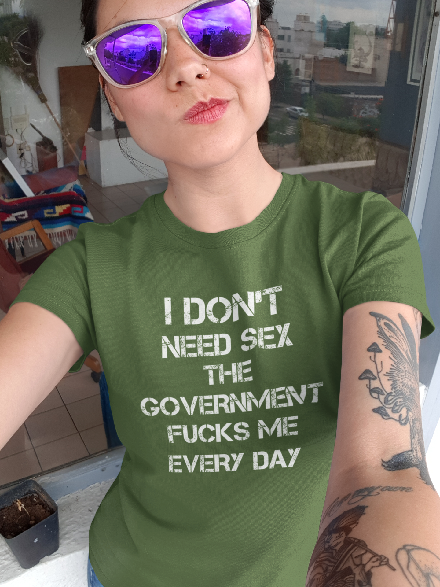 I Don't Need Sex T-Shirt Women