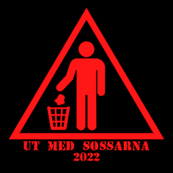 Ut Med Sossarna 2022 Klistermärke