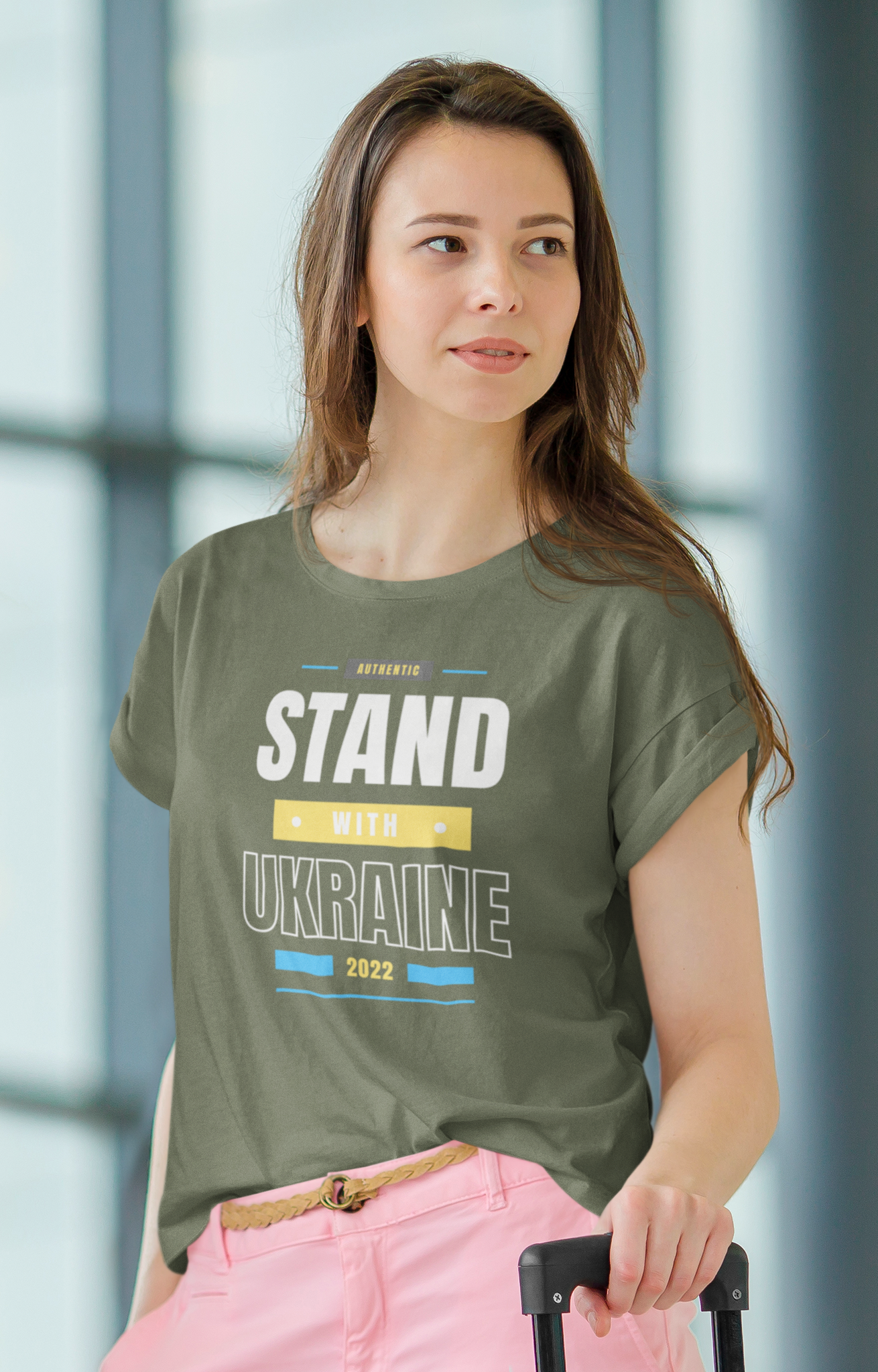 Ukraine support T-Shirt. Stand With Ukraine