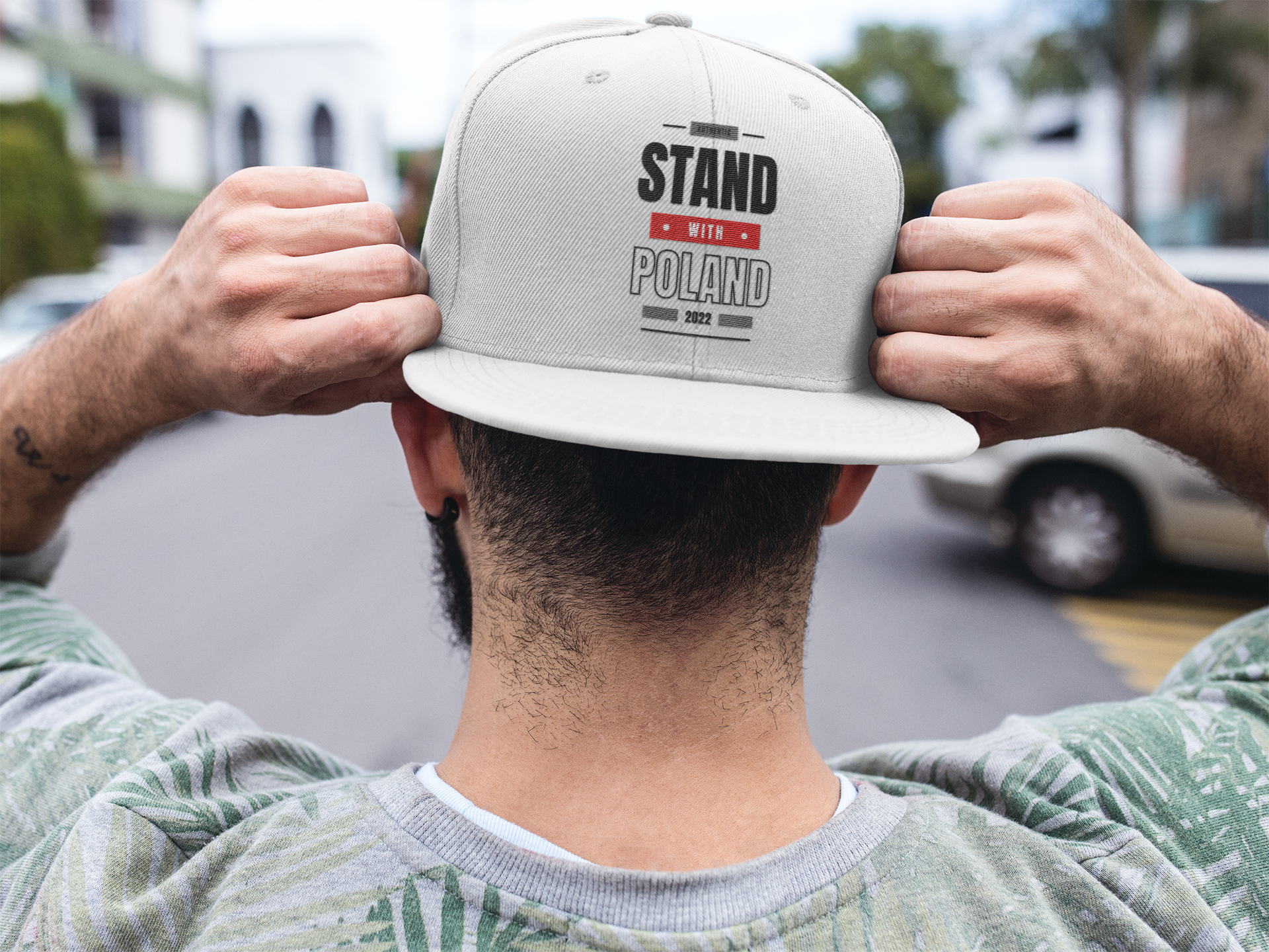 Stand With Poland Snapback One Size