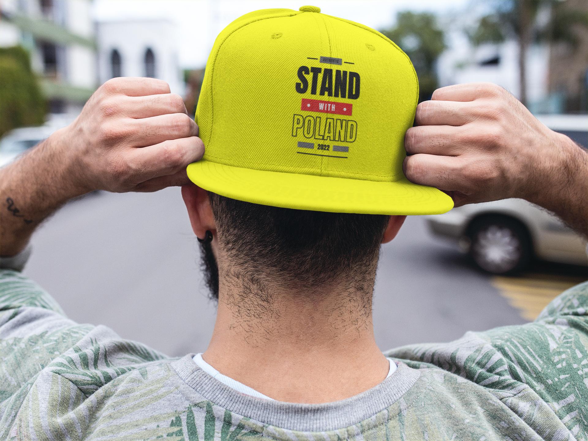 Stand With Poland Snapback One Size