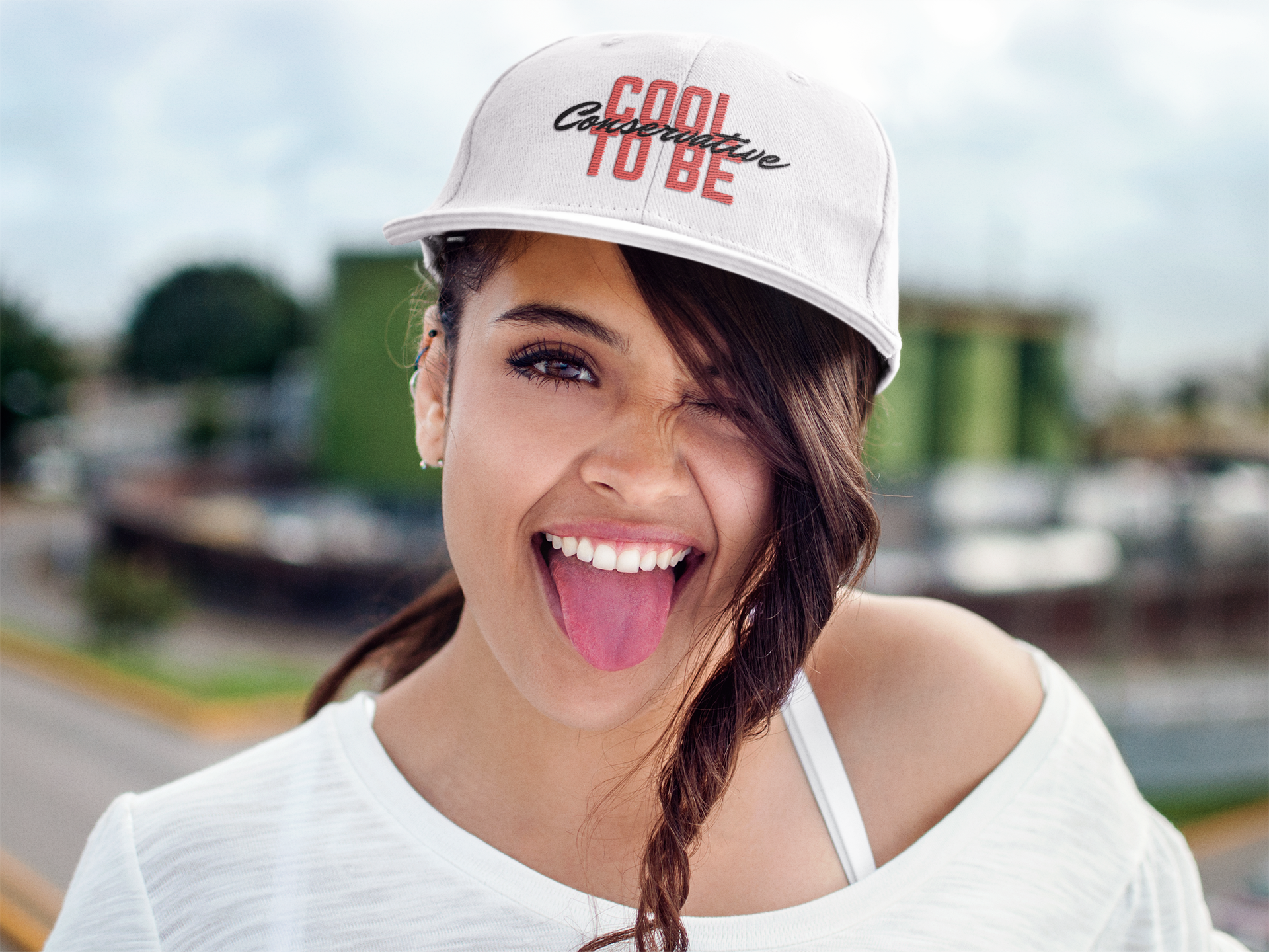 Cool To Be Conservative Snapback One Size