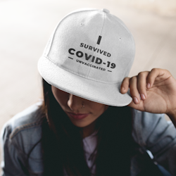 I Survived Covid-19 Snapback One Size