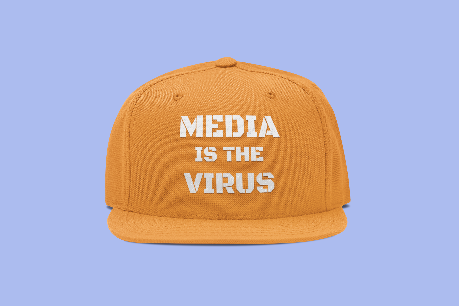 Media Is The Virus Snapback Keps One Size