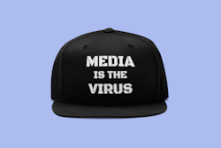 Media Is The Virus Snapback Keps One Size