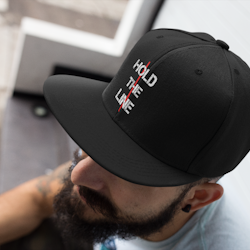 Hold The Line Snapback One Size