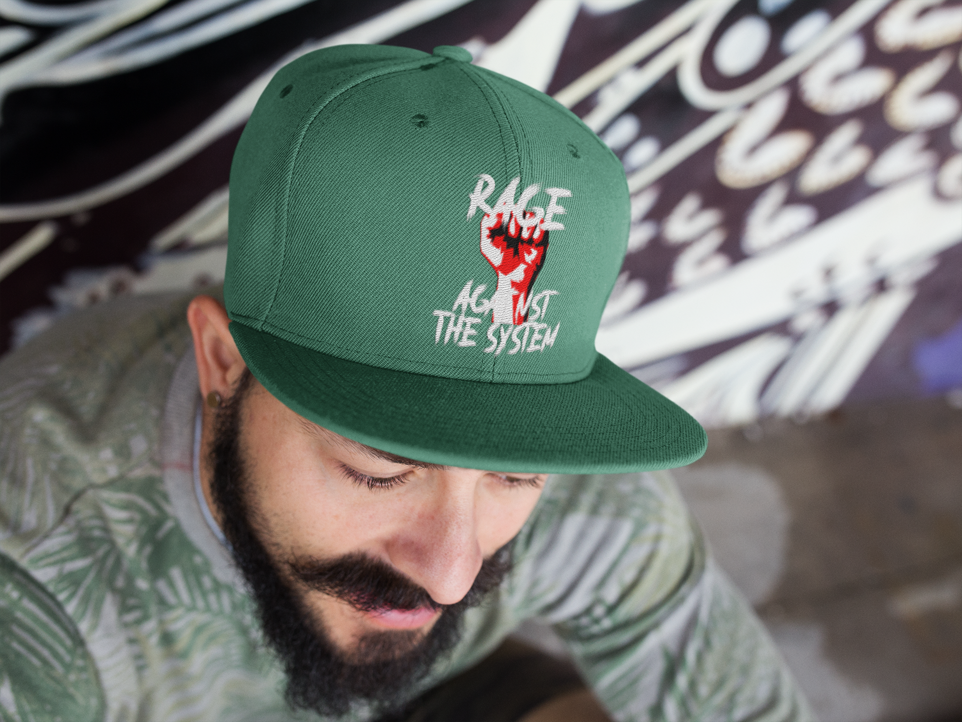 Rage Against The System Snapback One Size