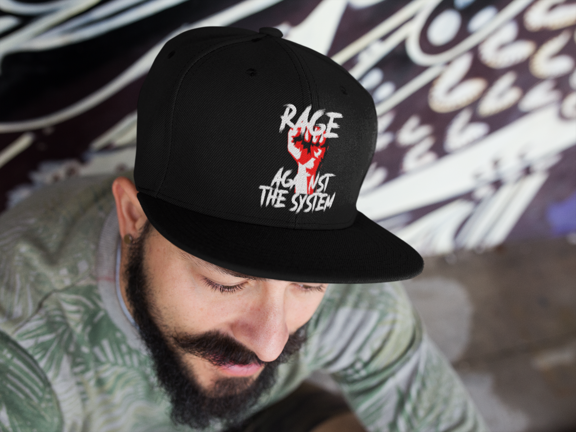 Rage Against The System Snapback One Size