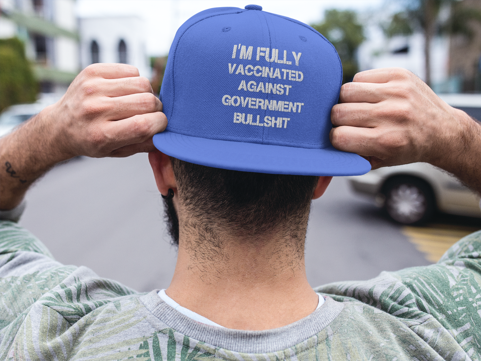 Vaccinated Against The Government Snapback One Size