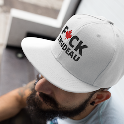 Fuck Trudeau Snapback One Size