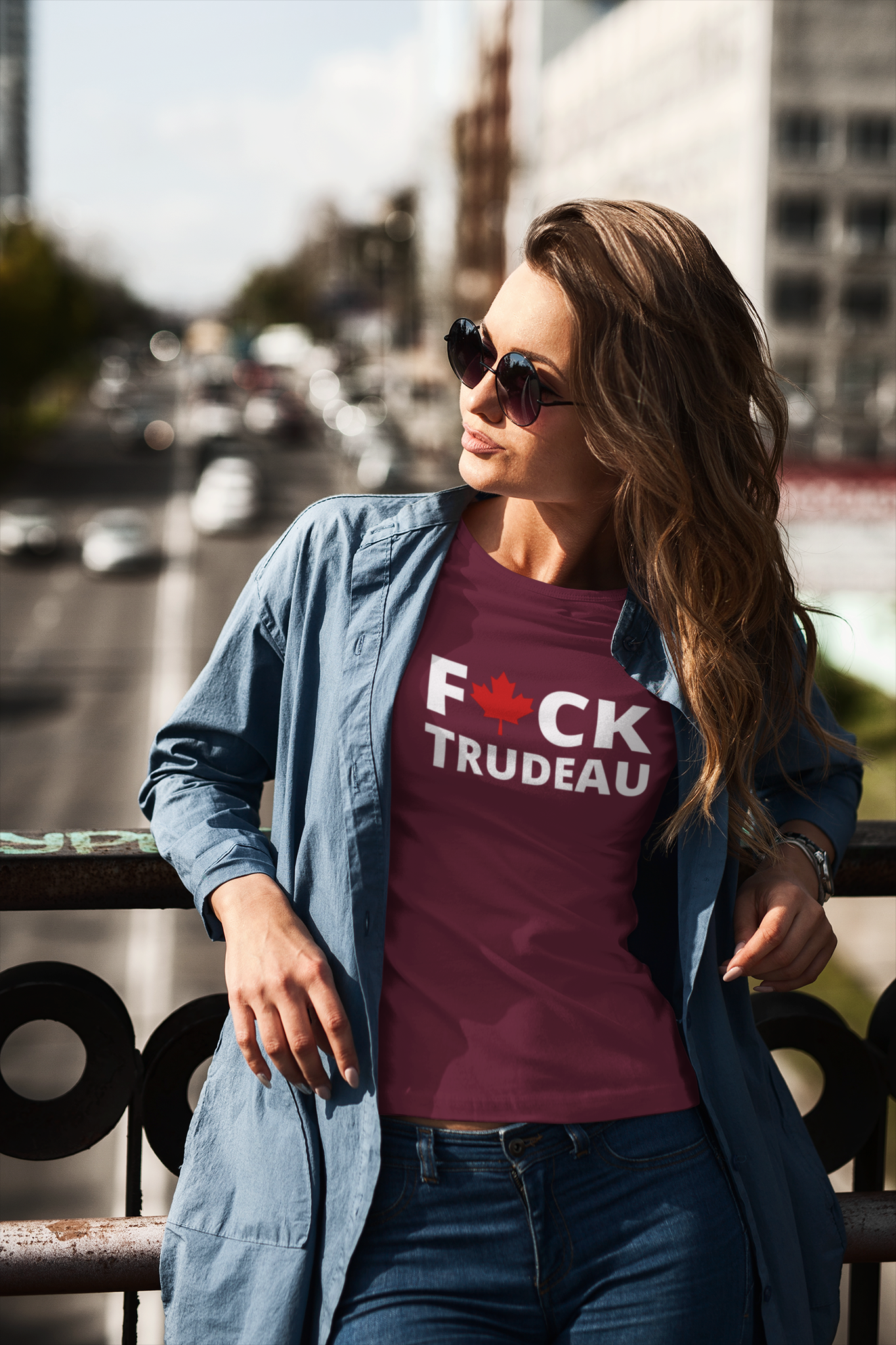 Fuck Trudeau T-Shirt Women