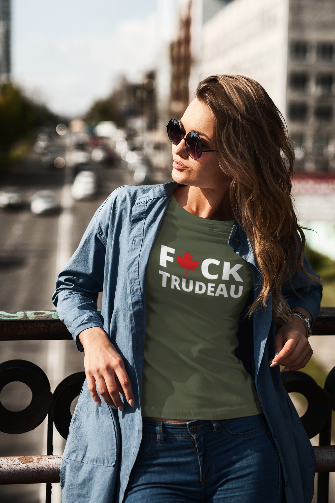 Fuck Trudeau T-Shirt Women