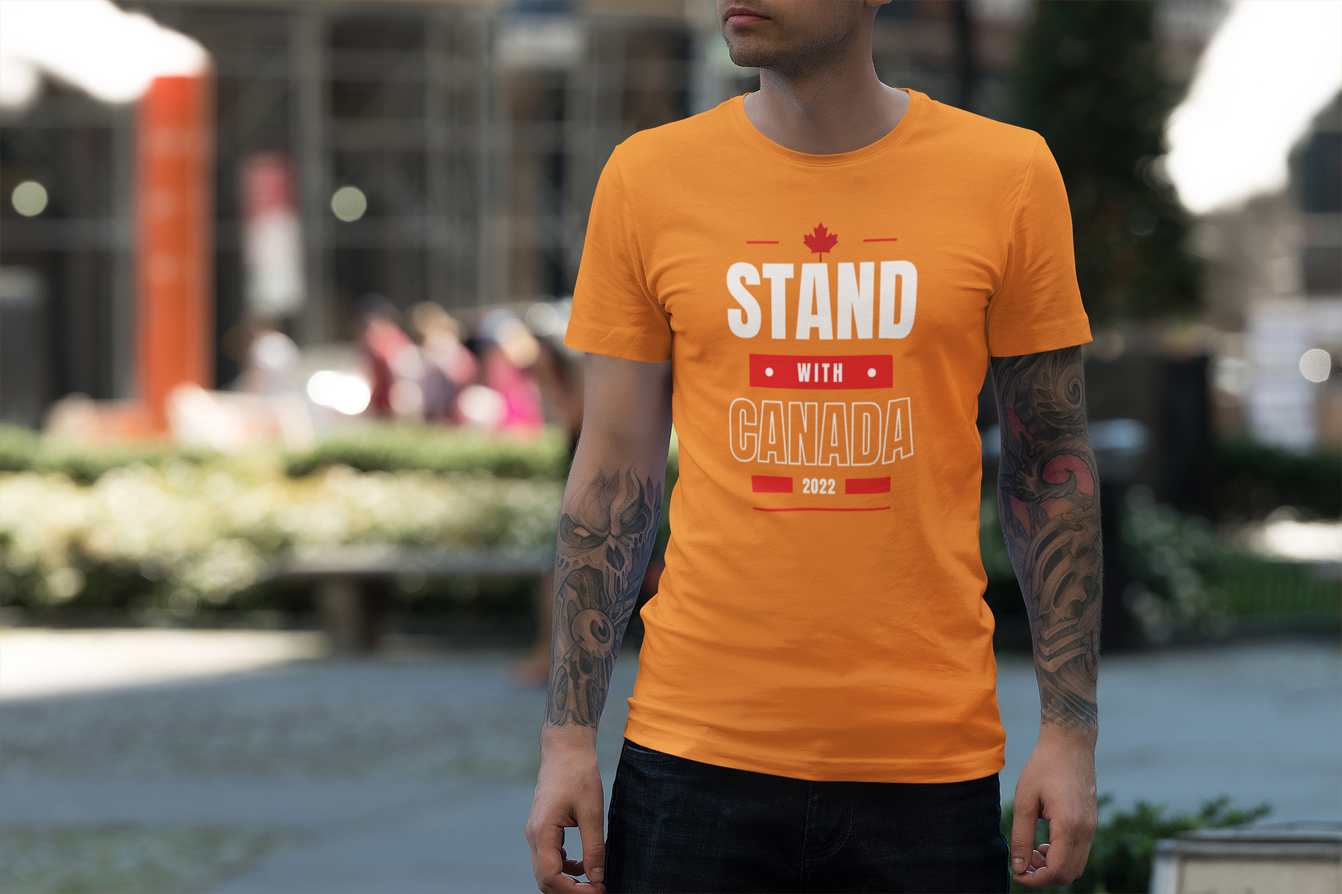 Stand With Canada T-Shirt Herr