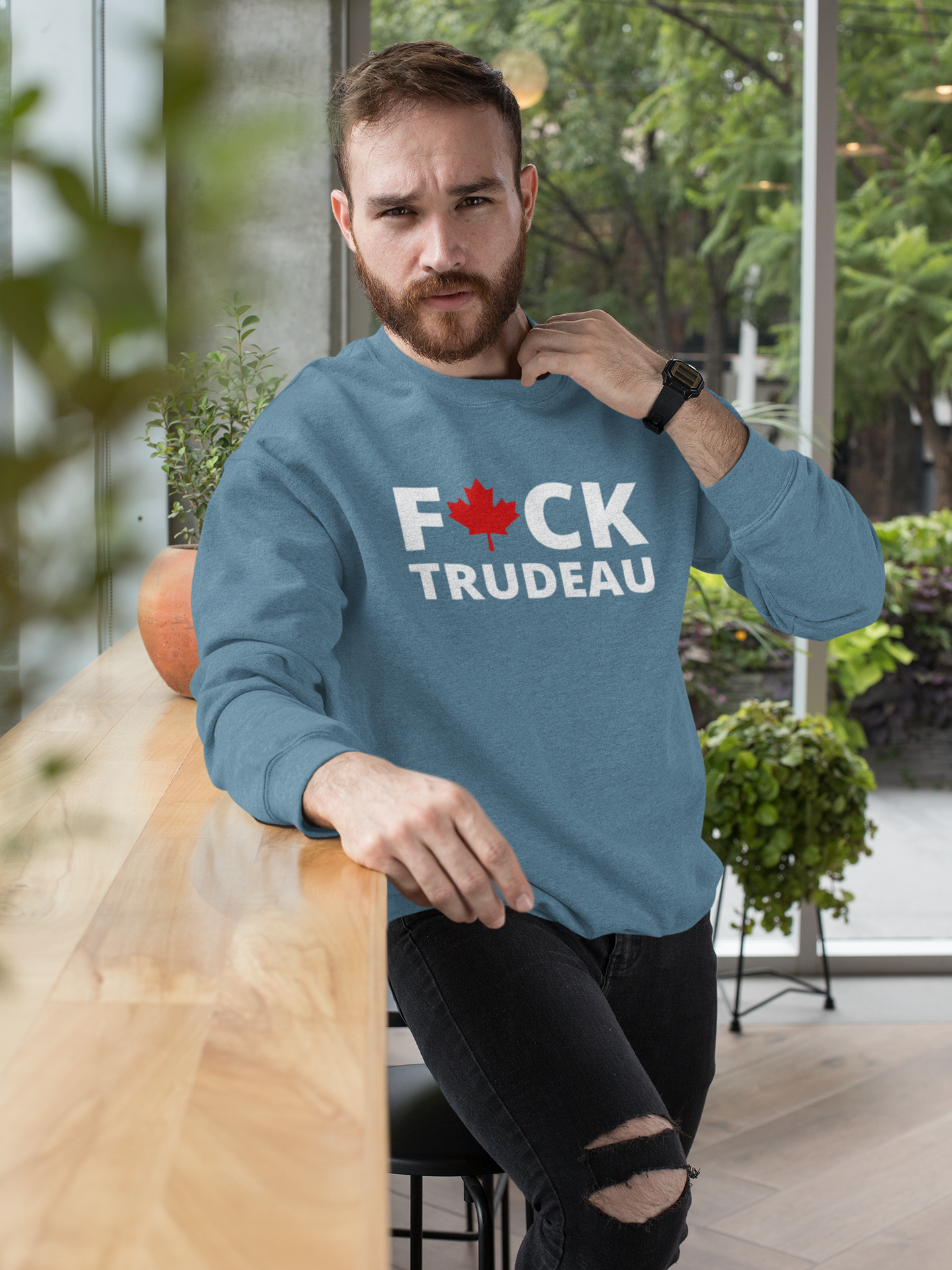 Fuck Trudeau Sweatshirt Unisex