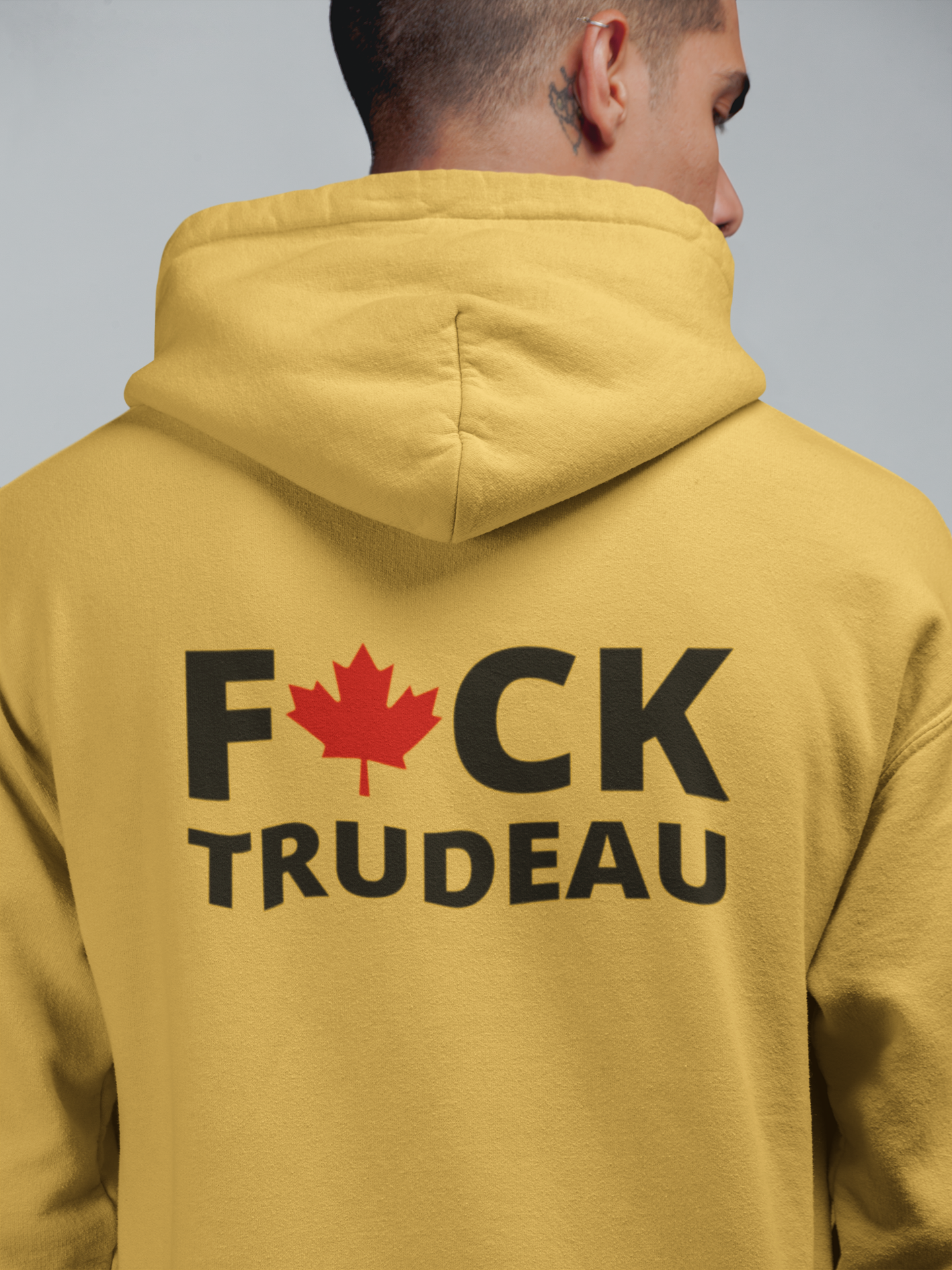 Fuck Trudeau Hoodie Men
