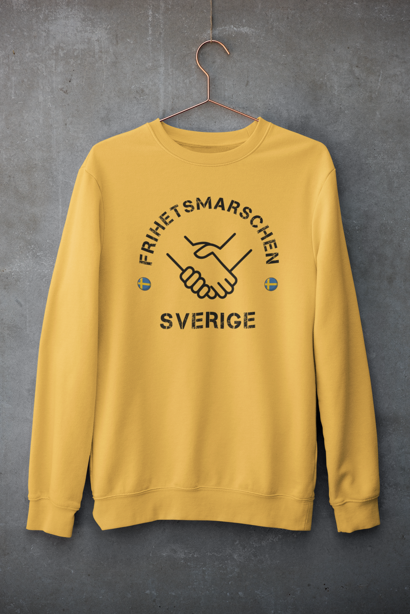 Frihetsmarschen Sverige Sweatshirt Unisex