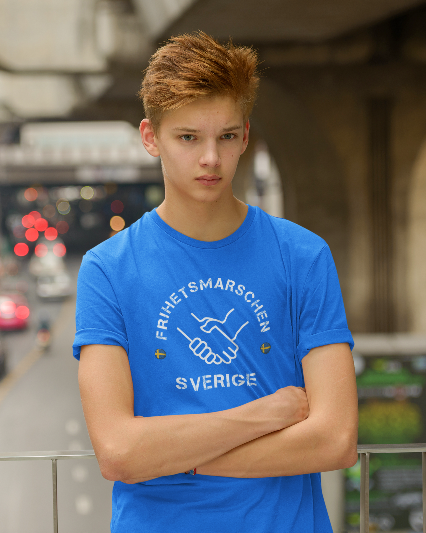 Frihetsmarschen Sverige T-Shirt Barn/Ungdom