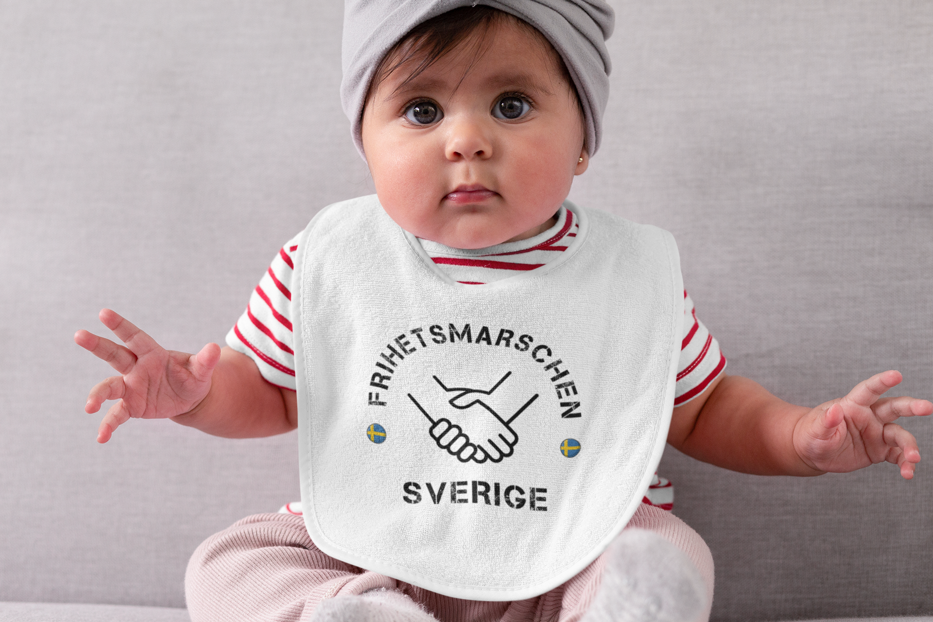 Frihetsmarschen Sverige Barn Haklapp