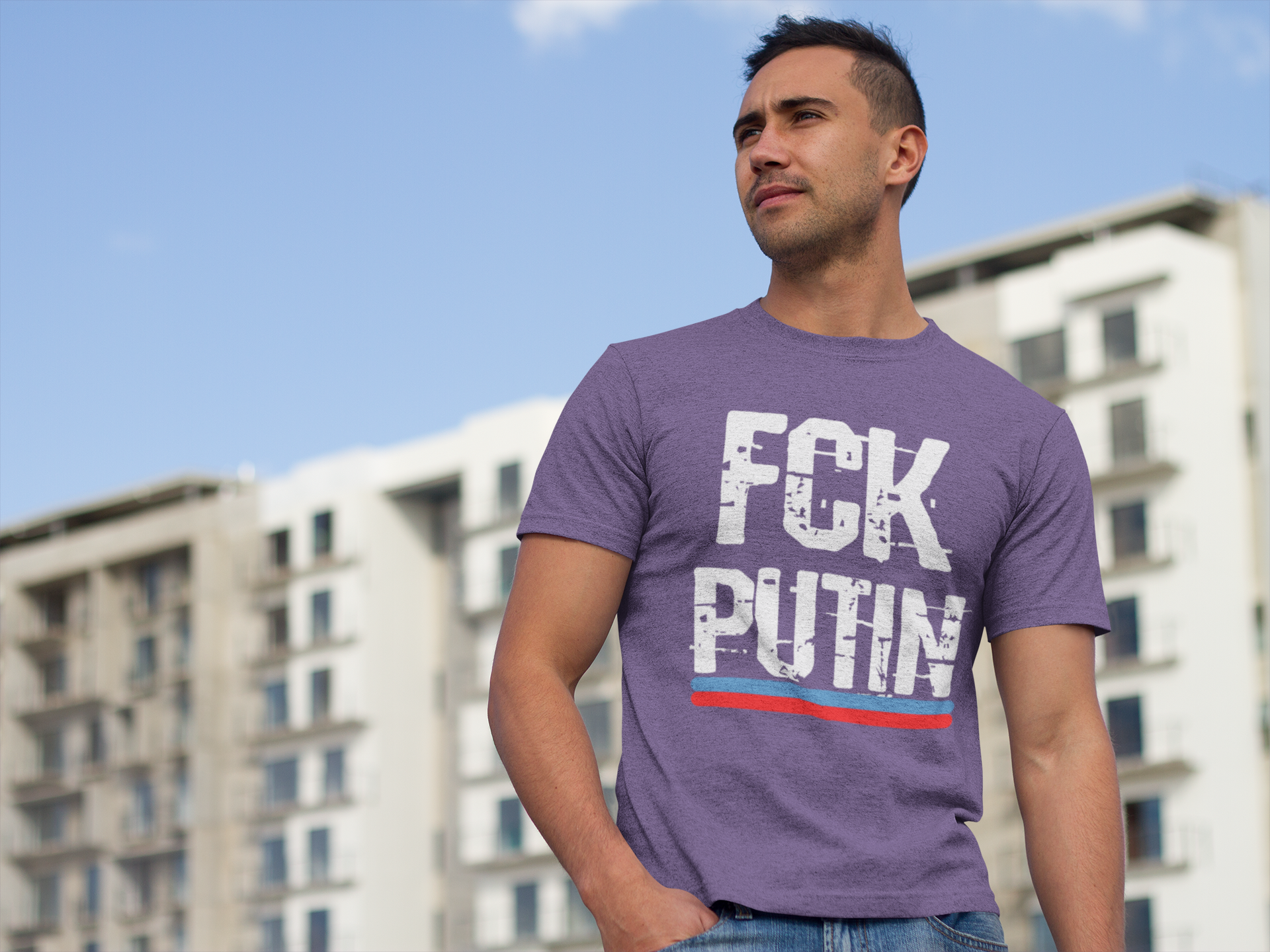 T-Shirt Herr, FCK Putin