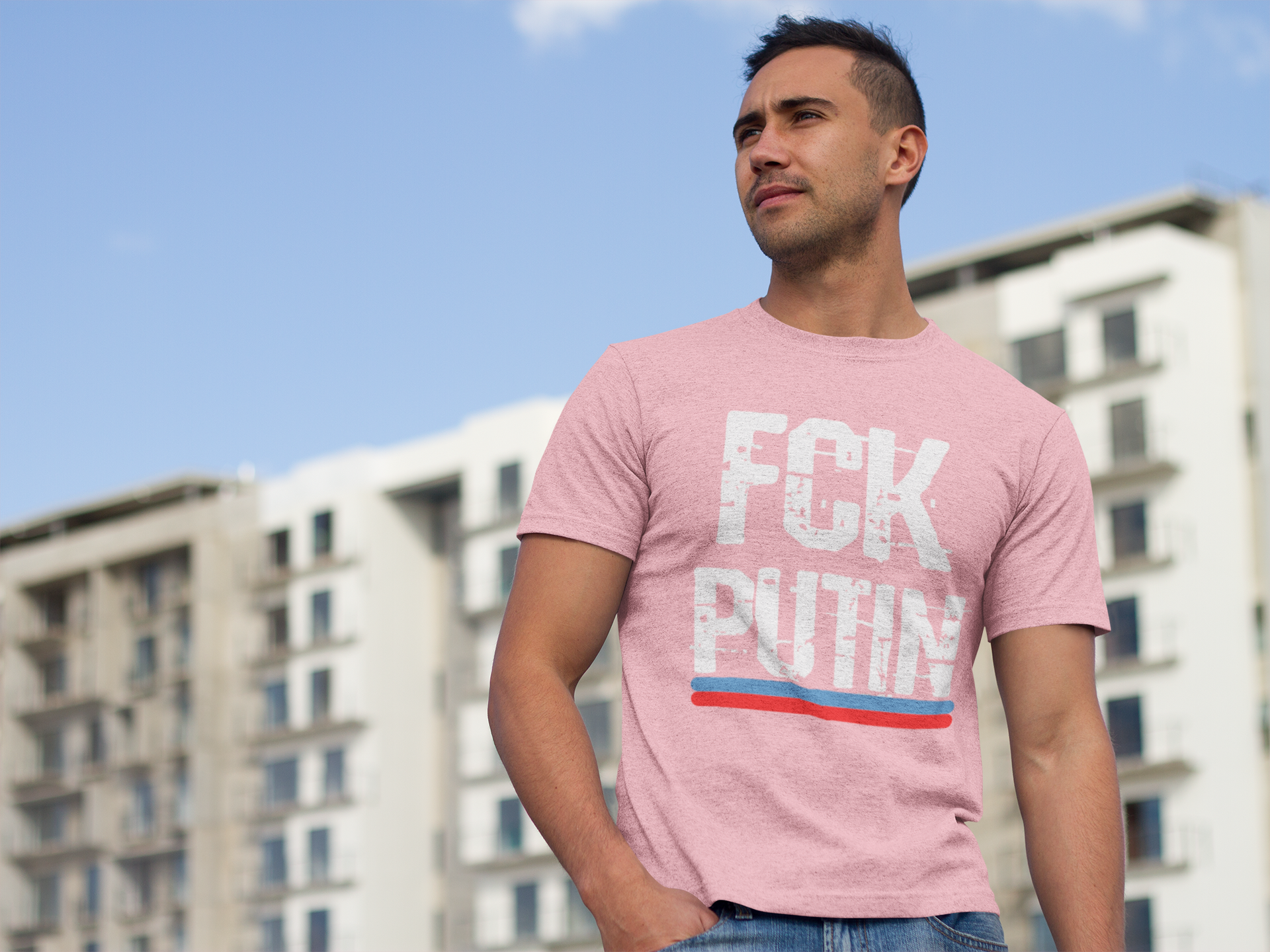 Tshirt FCK Putin, För alla som hyser agg mot Putin