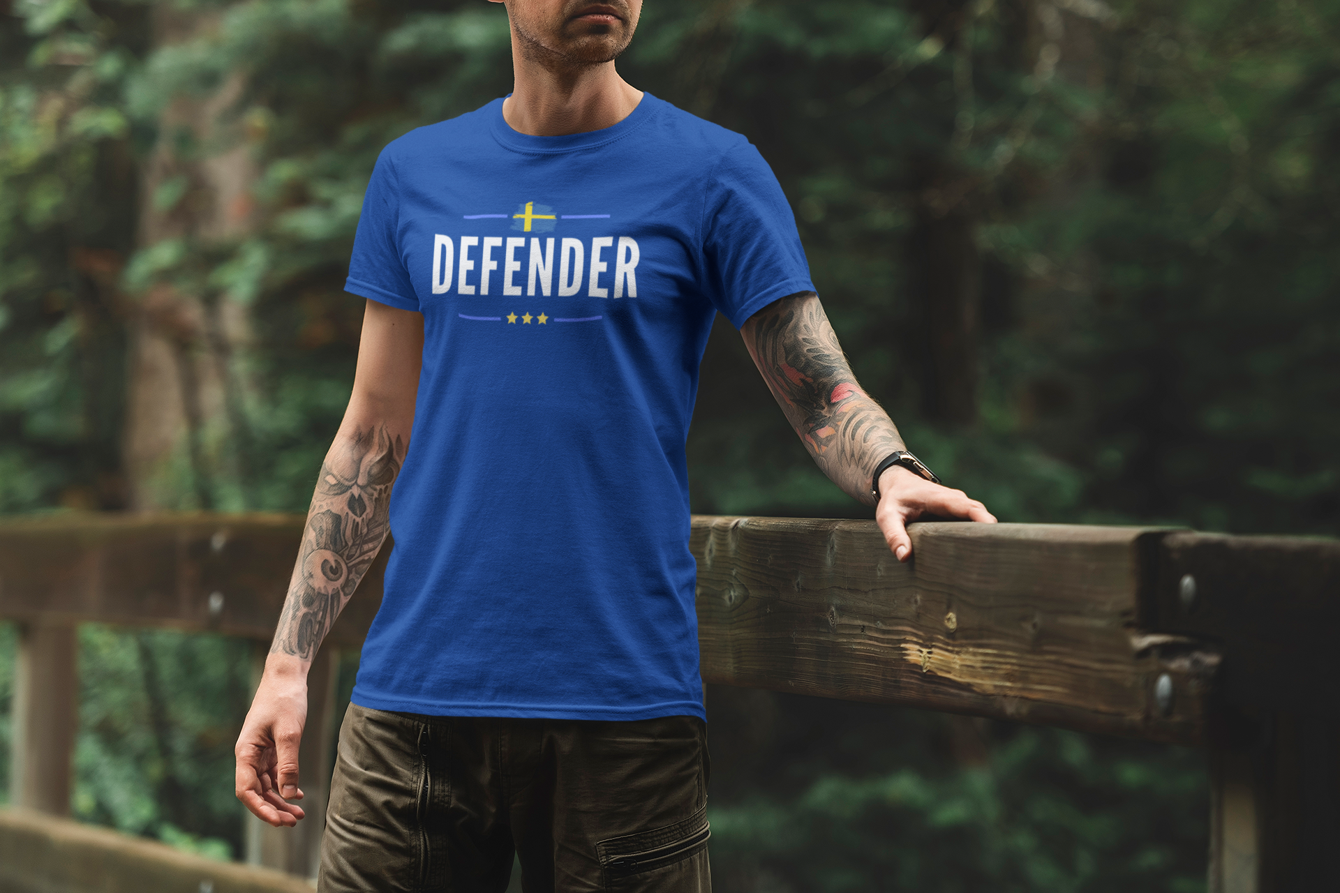 Defender Sweden T-Shirt Men