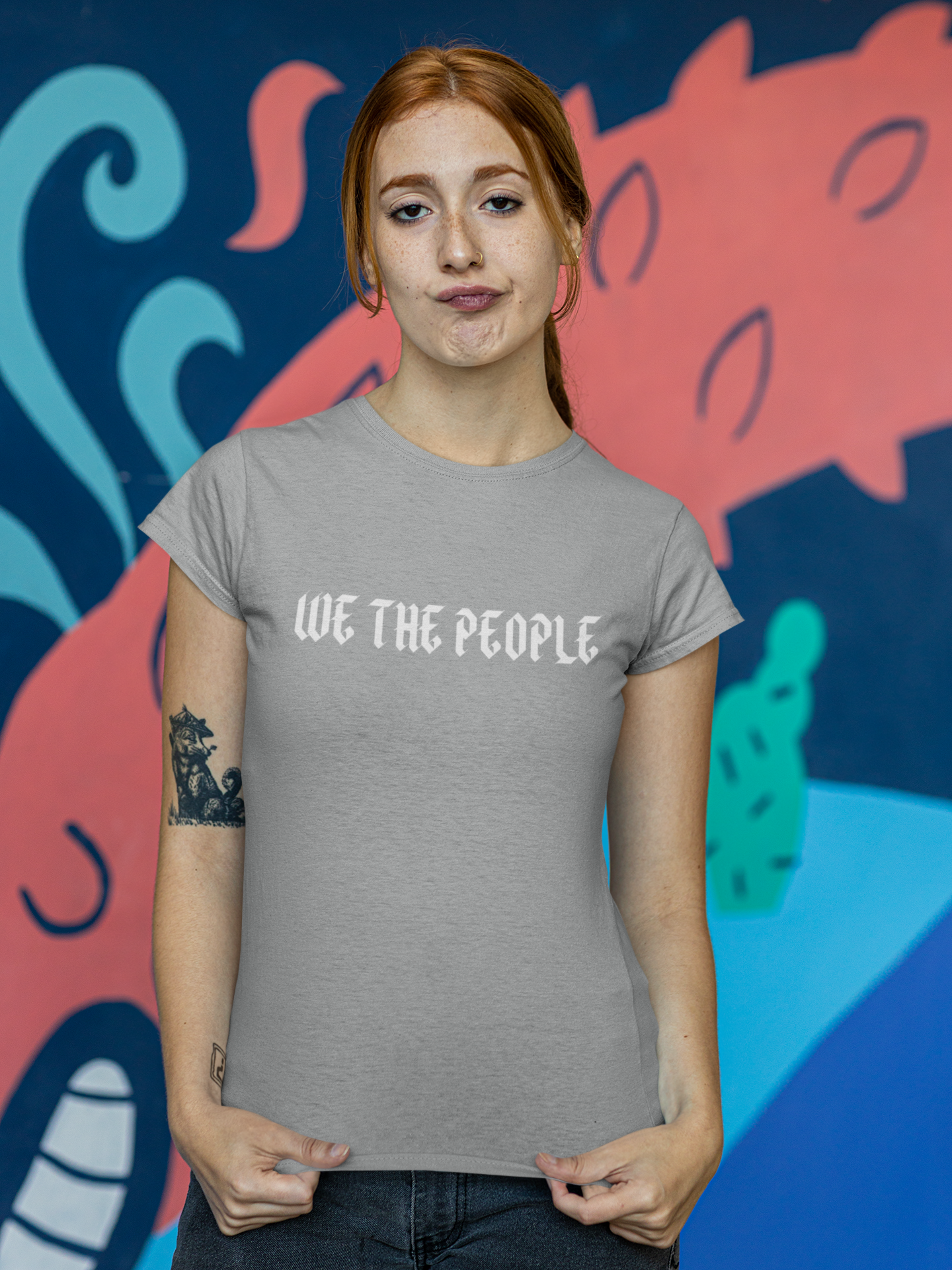 We The People T-Shirt Dam. The People's Foundation was established in 2012 as a non-profit organisation. T-Shirt i många färger och storlekar