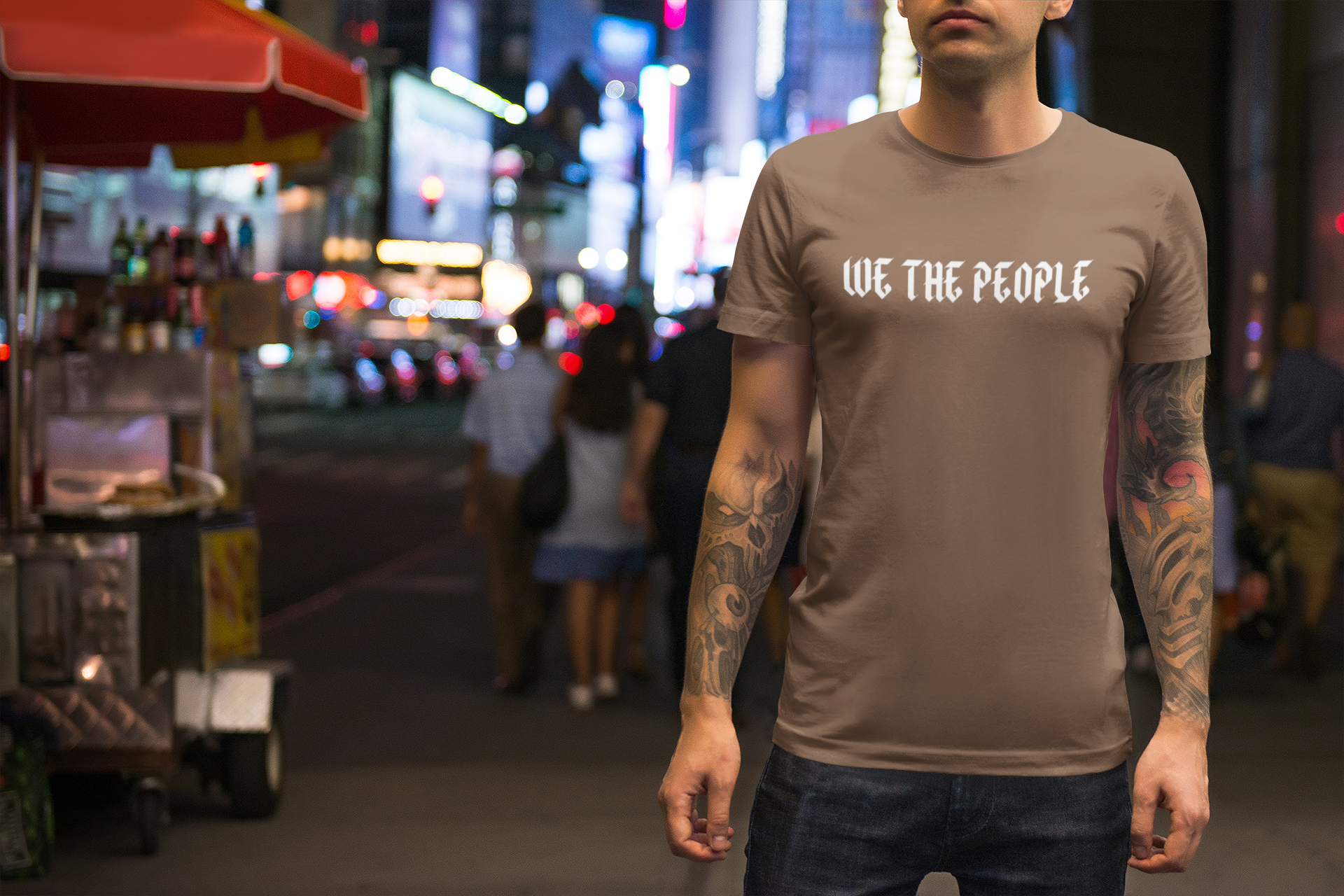 We The People Ground Base T-Shirt Herr