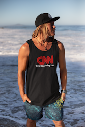 CNN Your Morning Lies Tank Top Herr