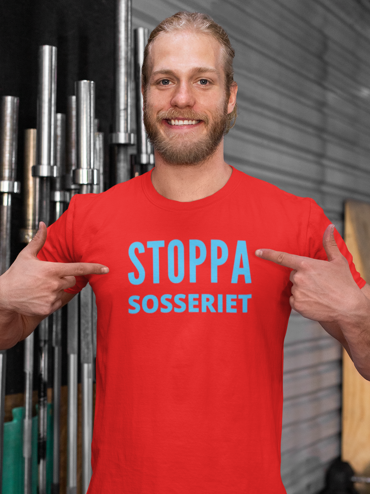 T-Shirt Stoppa Sosseriet, Sverigedemokraterna, SD, Anti Sosse, Antisocialdemokrat