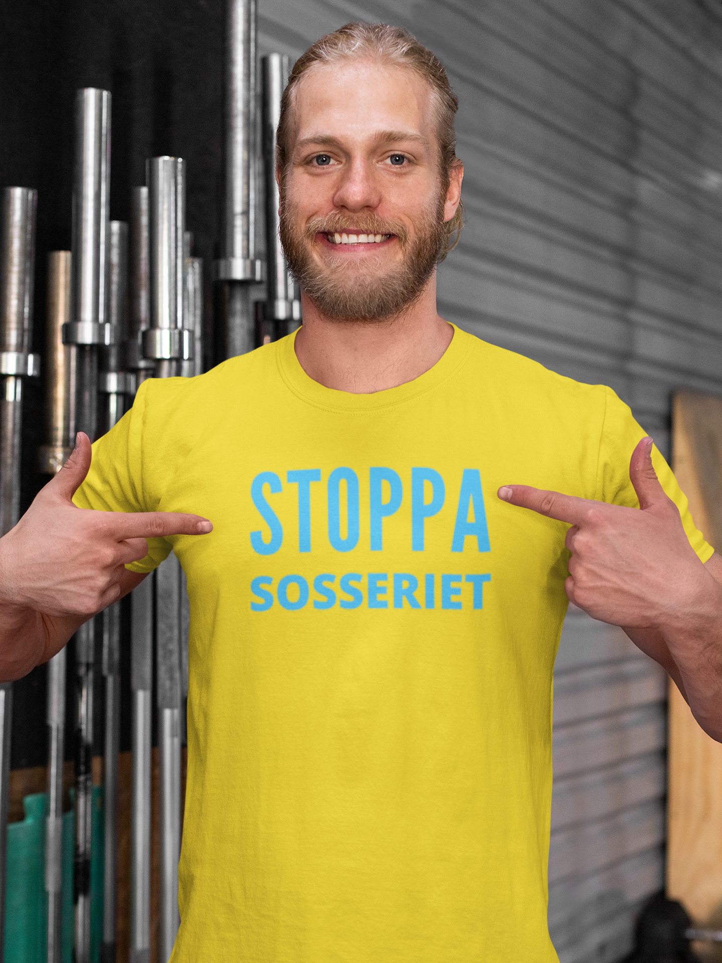 Stoppa Sosseriet Tshirts i mängder. Sveriges största utbud av färger med text Stoppa Sosseriet