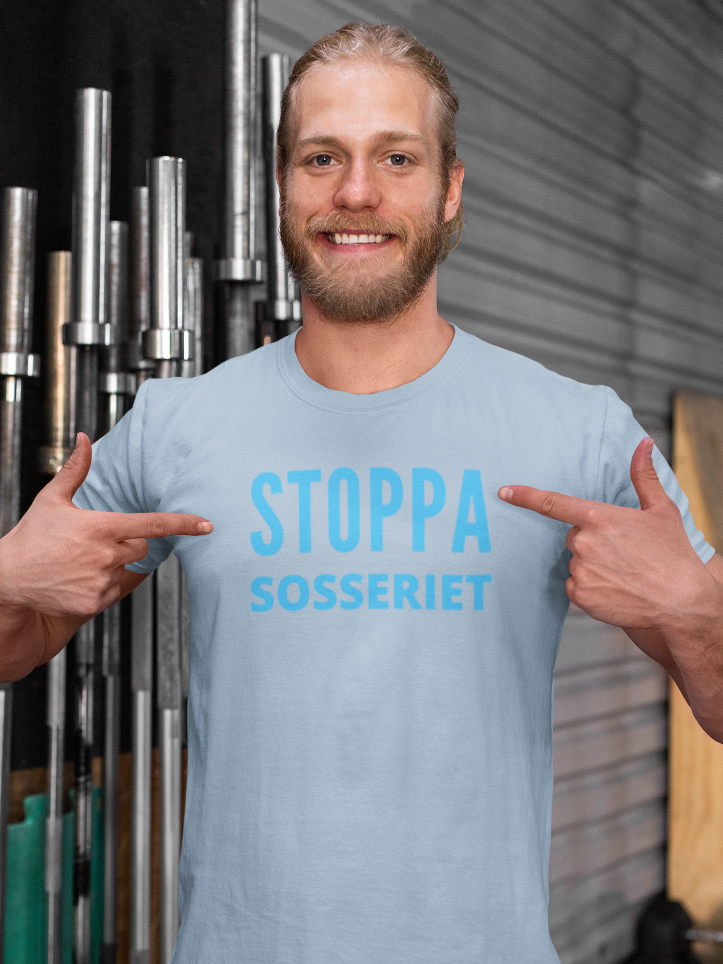 T-Shirt Stoppa Sosseriet, Sverigedemokraterna, SD, Anti Sosse, Antisocialdemokrat