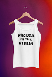 Media Is The Virus Tank Top Herr