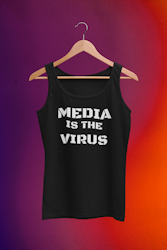 Media Is The Virus Tank Top Herr