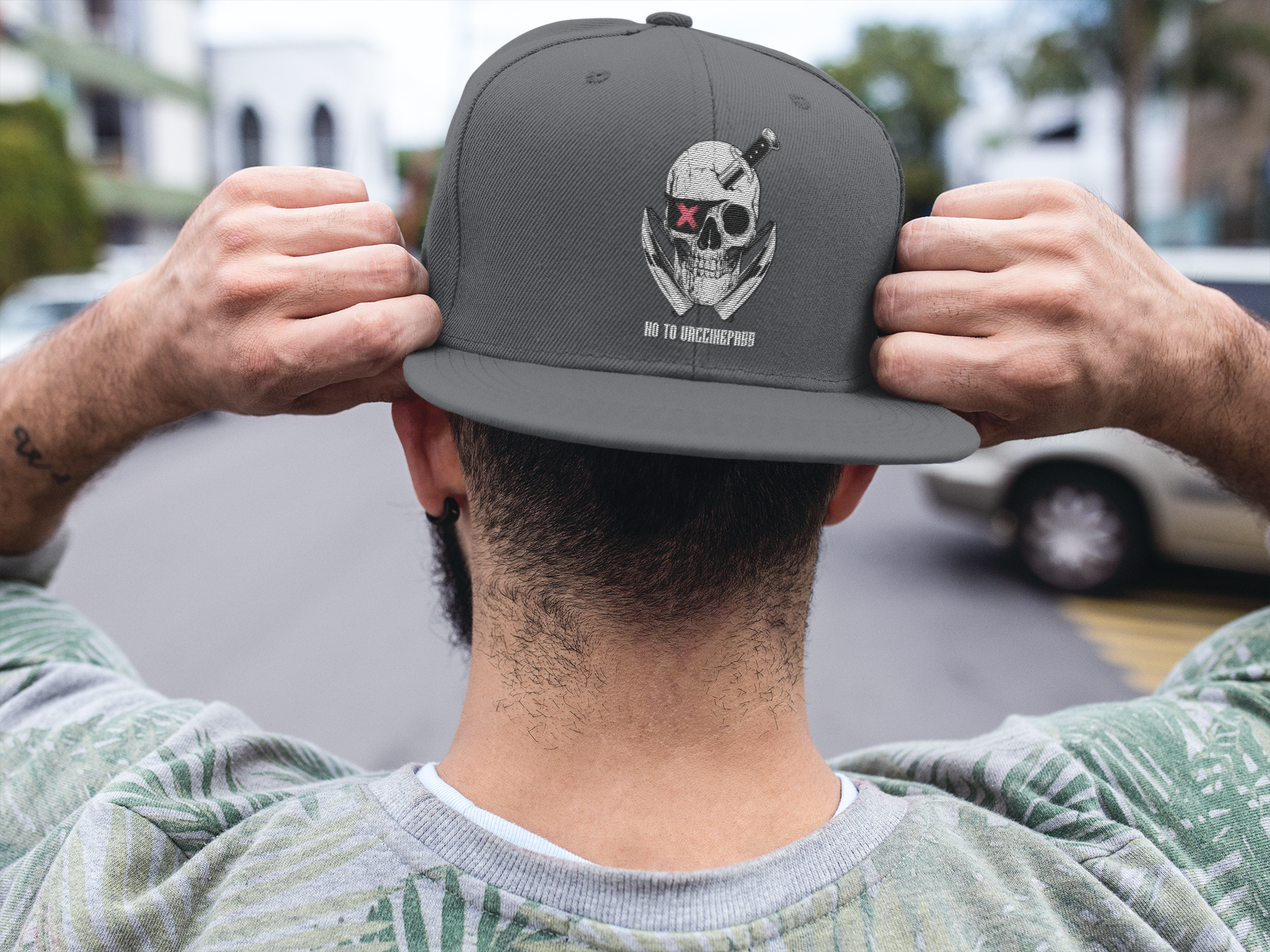 No To Vaccinpass Snapback One Size