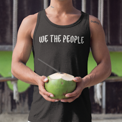 We The People Tank Top Herr