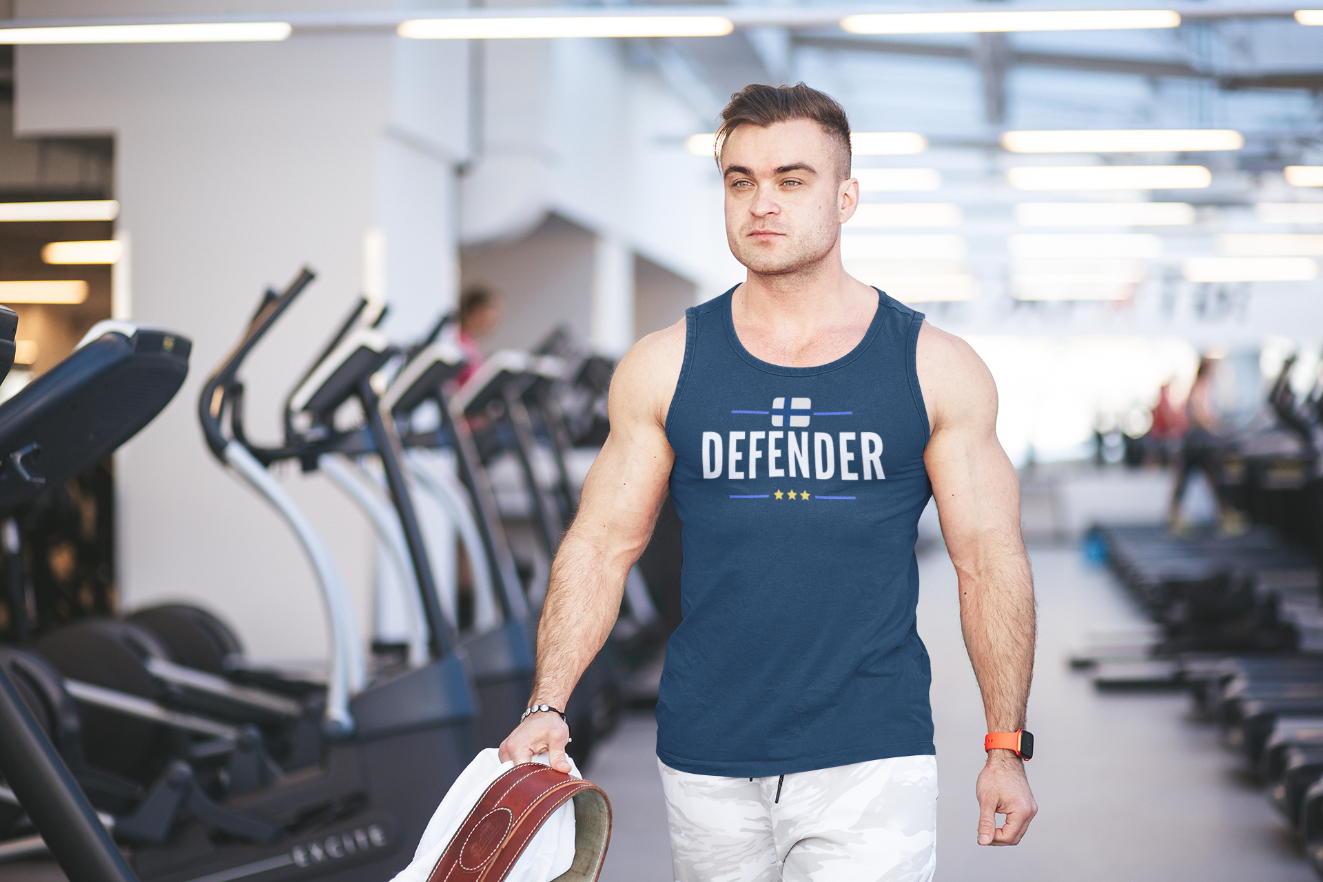 Defender Finland Tank Top Herr