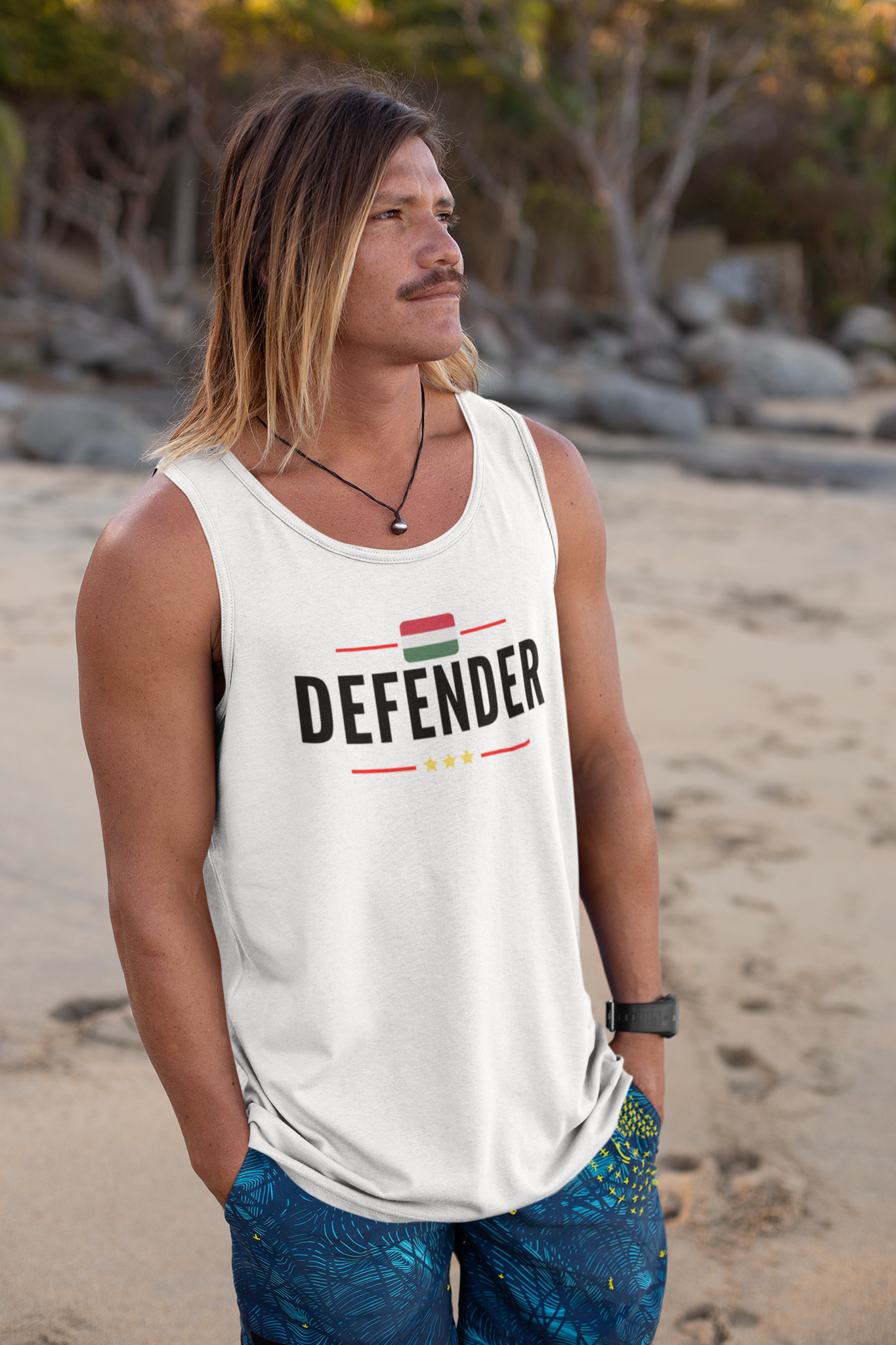 Defender Hungary Tank Top Herr