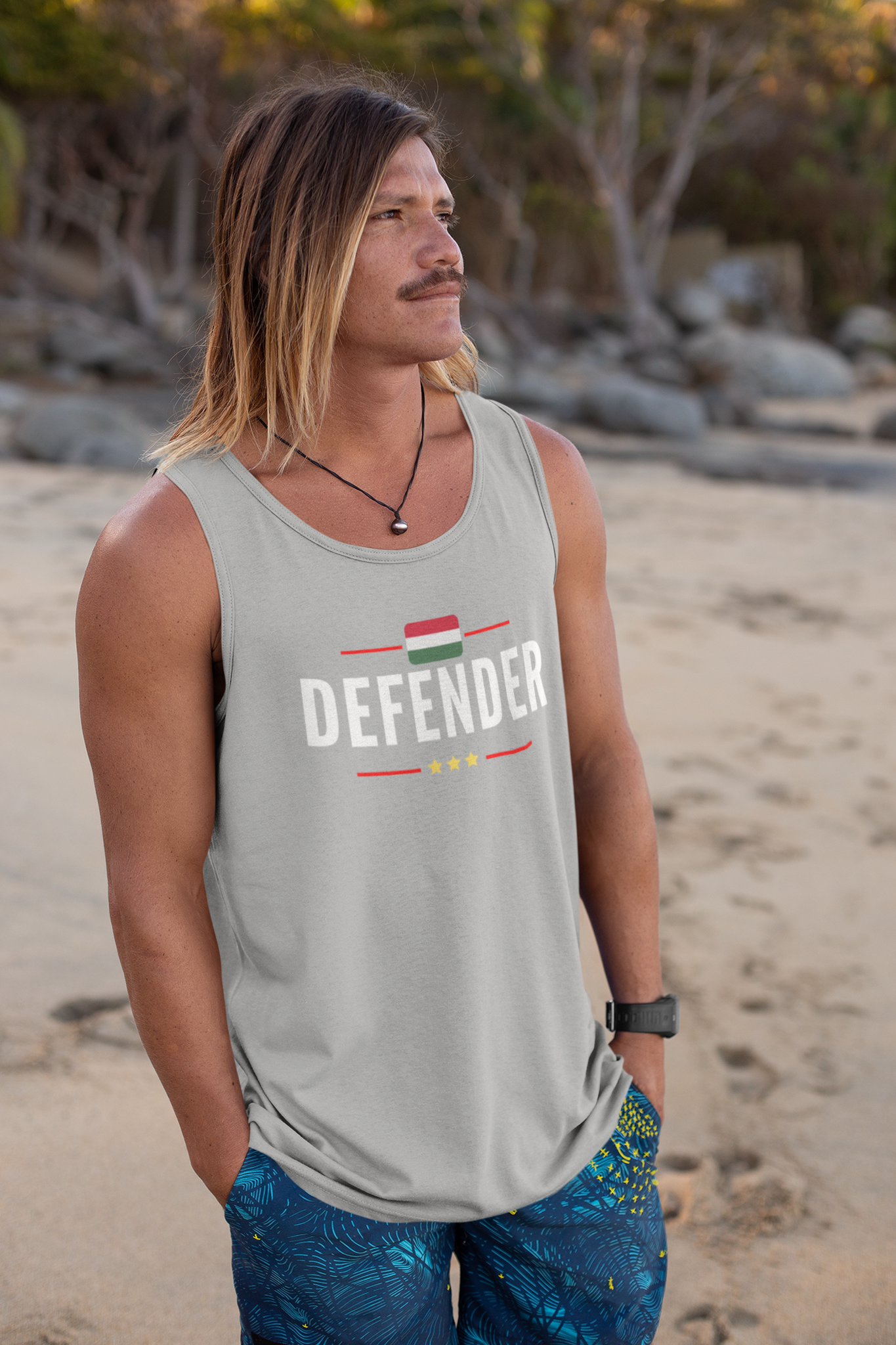 Defender Hungary Tank Top Men