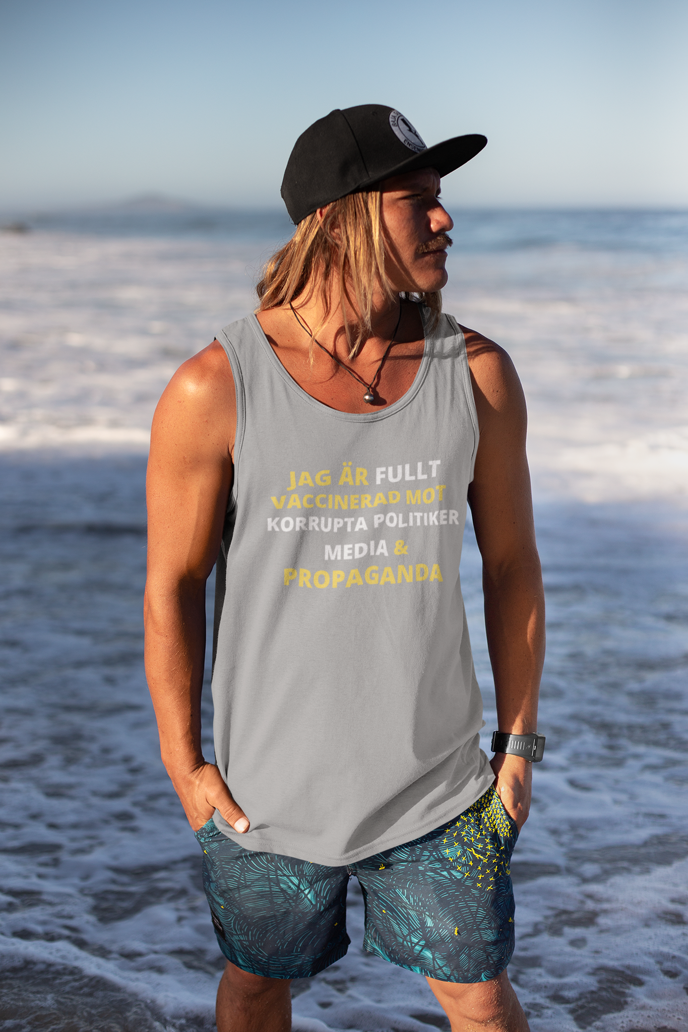 Fully Vaccinated Against... - Tank Top Men